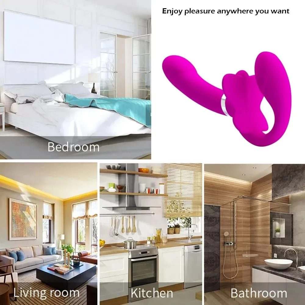 Δονητές Dildo Strapless Strap-on για γυναίκες Δικέφαλοι Δονούμενο πέος Λεσβιακά ερωτικά παιχνίδια για ενήλικες σεξουαλικά παιχνίδια για ζευγάρια