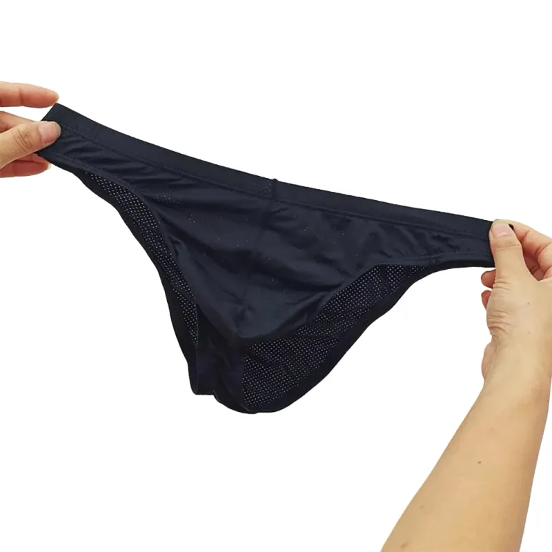Bulge Pouch Underwear For Men Briefs Sexy Men's Briefs 2XL Low Waist Underwear Classic Style Underwear For Everyday Wear — image 8