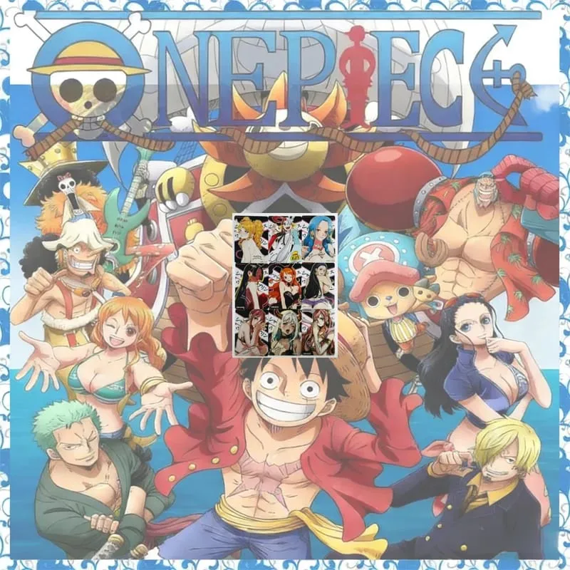 Anime One Piece Diy Color Flash Cards Hancock Perona Nami Robin Yamato Collection Cards Christmas Birthday Gifts Children's Toys — image 29