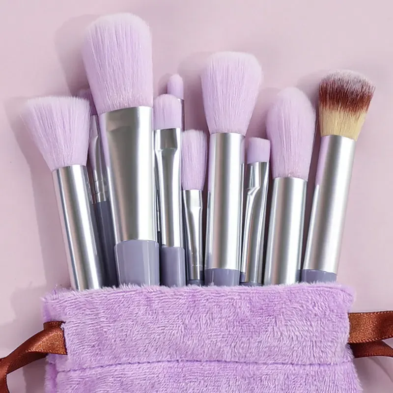 Professional 13PCS Makeup Brushes Set 2 Powder Puff Sponge for Cosmetics Foundation Blush Eyeshadow Blending Brush Beauty Tools — image 10