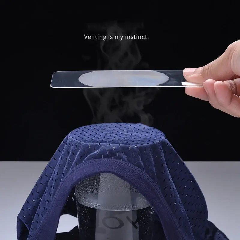 Sous-vêtements pour hommes, culotte triangulaire fine et respirante, slip en soie glacée, en maille, pantalon d'angle carré Sexy pour hommes