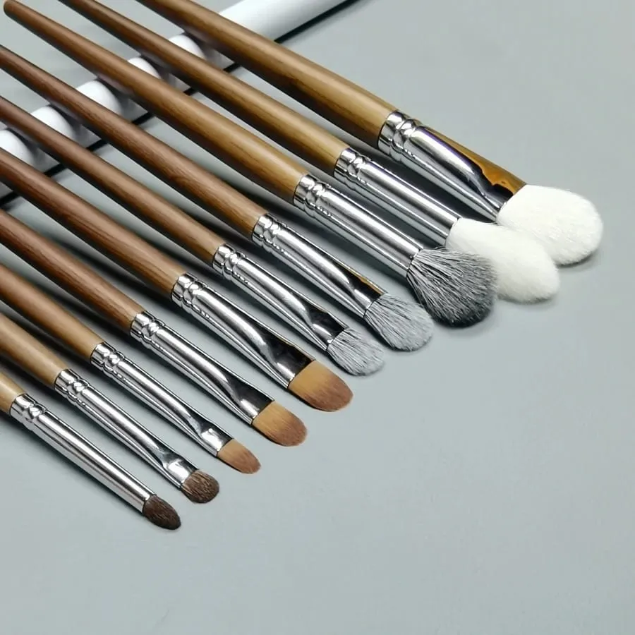 Tapered Highlighter Brush Υψηλής ποιότητας φυσική τρίχα που ρυθμίζει το πρόσωπο Powder Blending Blusher Πινέλα μακιγιάζ
