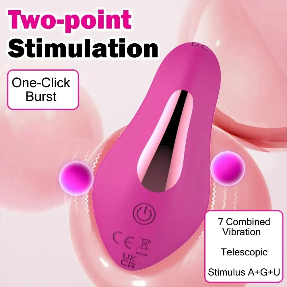 Φορέσιμα εσώρουχα Bluetooth Vibrator Vagina Clitoris Stimulator Massager APP Control Φορητό Δονούμενο παιχνίδι αυγών σεξ για ενήλικες — image 2