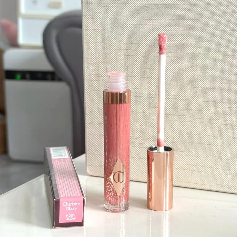 Σετ μακιγιάζ CT Highlighters Lip Blam 4 Color Eyeshadow Palette Lip Gloss Lip Blam Σετ μαξιλαριού Talk Φυσικά καλλυντικά μακράς διαρκείας