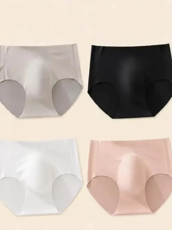 6PCSSexy Mens Seamless Panties Ice Ultra Thin Sports Fitness Bulge Pouch briefs Male Panties Low Waist — image 7