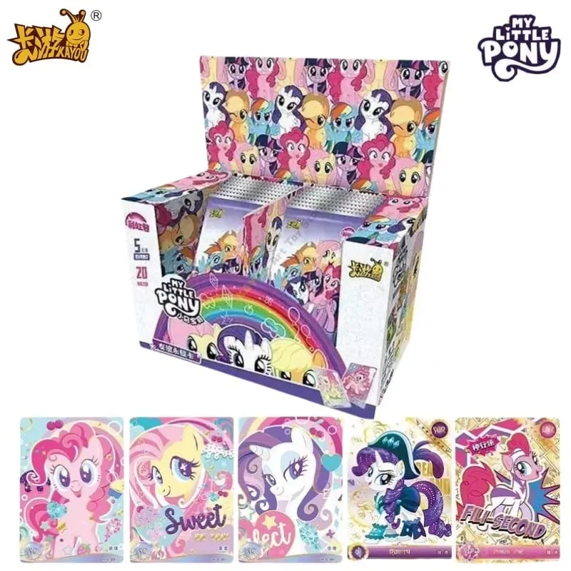 Genuine My Little Pony Card Rainbow Series Game Collection Card Cartoon Children Toy Surrounding Girl Gift Original Box — image 2