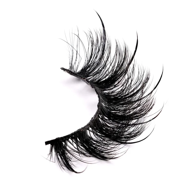 Wet Lash Spikes Volume Fluffy Full Strip Lashes Αξεσουάρ Μακιγιάζ Faux Mink Eye Lashes Πωλητής Wet Manga Lashes Ψεύτικες βλεφαρίδες — image 8