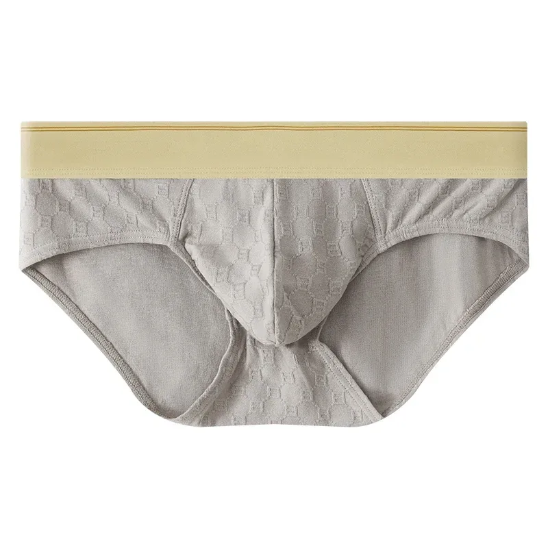 Fashion Men's Underwear Breathable and Comfy Pure Cotton Knit Briefs — image 20