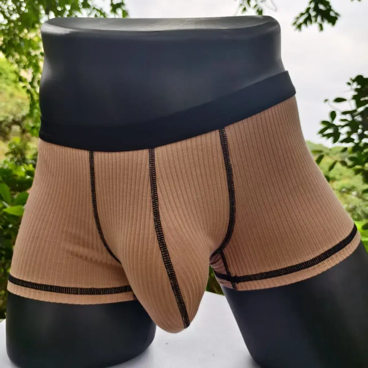 Mens High Elasticity Boxer Shorts Large Pockets Breathable Quick Dry Sports Gym Casual Fashionable Loose Fit Summer Shorts — image 11