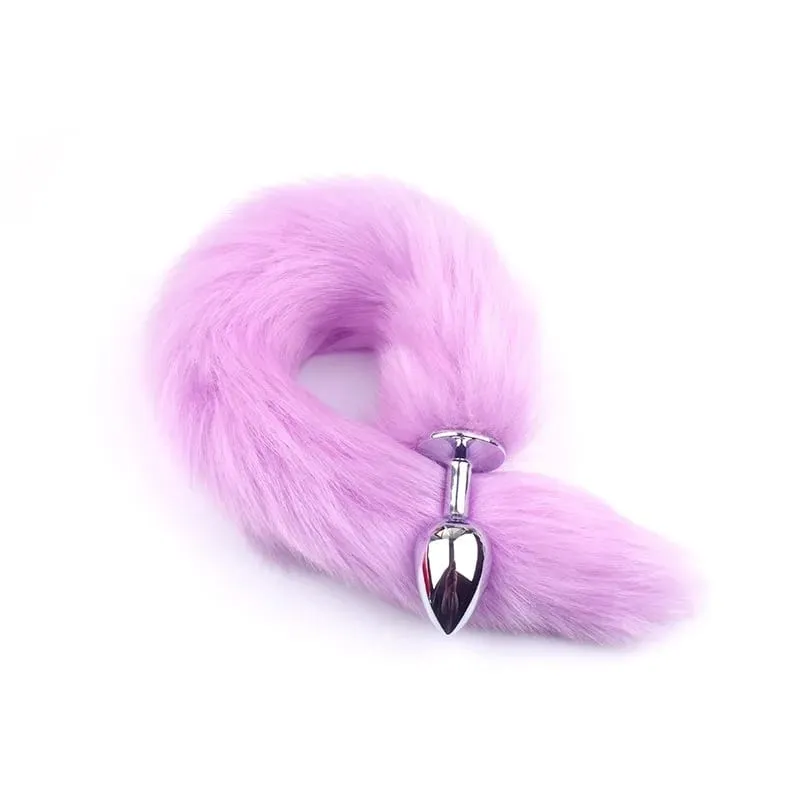 Cheap Anal Plug Metal Sexy Foxtail Anal Plug Role-play Sex Toy Male and Female Anal Plug Adult Game Couple Toys Sex Toys — image 11