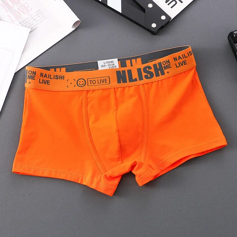 [Bloom the love] Marca Solid 1 pz/3 pz Boxer Uomo Intimo Cotone Boxershort Mens Boxer Uomo Cuecas Masculina Taglia M-3XL nl-112