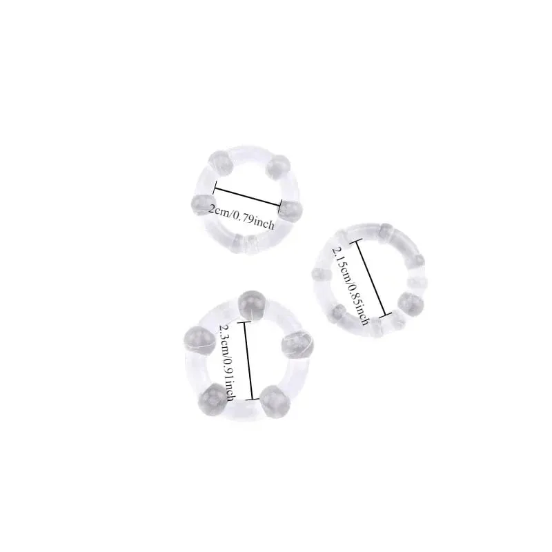 Cock Rings Silicone Ball Stretcher Delay Ejaculation TPE Penis Ring for Men Sex Toys Adjustable Semen Lock Ring SM Penis Sleeve