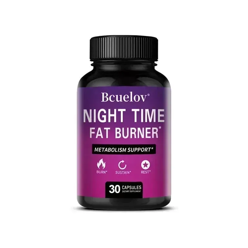 Best Nighttime Fat Burner - Thermogenic Fat Burner Natural Appetite Suppressant and Metabolism Booster Immune Health