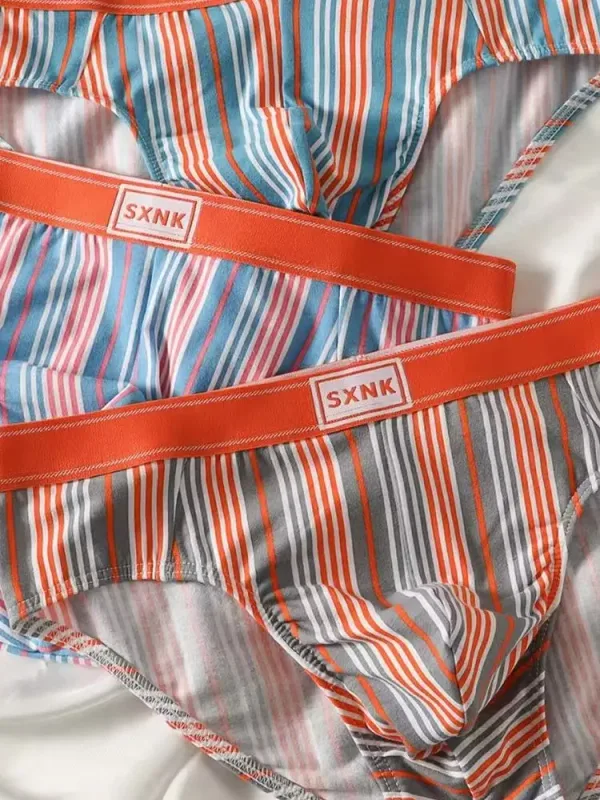 3PCS Men's Letter Briefs Underwear Comfortable Panties Shorts Sexy Gifts for Man Underpants — image 7