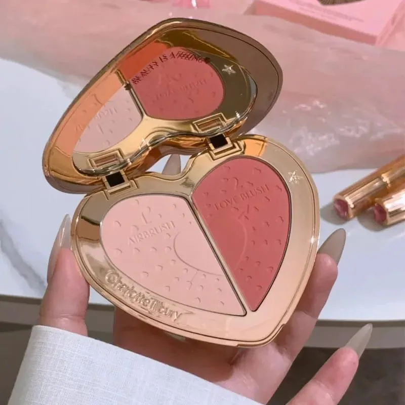 CT Τετράχρωμη παλέτα σκιών ματιών γκλίτερ σκιές ματιών λαμπερό μαξιλάρι μακιγιάζ ματιών Talk Easy to Color Natural Foundation Cosmetics — image 27