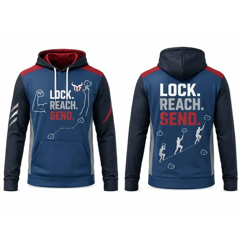 Bouldering Sport Grappling Point Print Hoodie Men's And Women's Outdoor Sport Pullover Autumn Casual Training Sports Sweatshirt β image 3