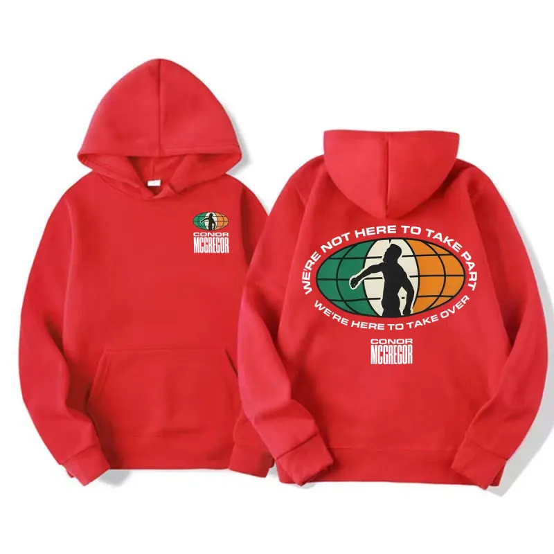 Sudadera con estampado de doble cara de The Notorious Conor McGregor para hombre y mujer, sudaderas con capucha clásicas góticas de moda, jerséis de manga larga de lana