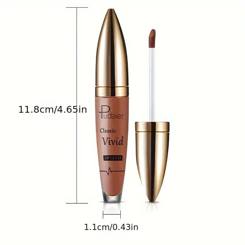 High Pigmented Matte Lip Glaze - Long-lasting Smudge Proof Liquid Lipstick Makeup Δώρα για την Ημέρα του Αγίου Βαλεντίνου Δώρο για την Ημέρα της Γυναίκας — image 7