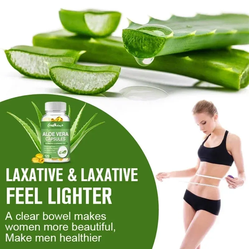 Aloe Vera kivonat kapszula - Támogatja a bélrendszer emésztését és az immunrendszer egészségét, enyhíti a székrekedést és egyensúlyba hozza a gyomor savtartalmát. — image 6