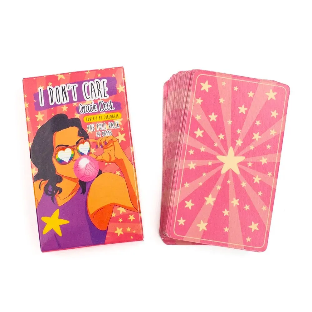 82 Κάρτες ΔΕΝ ΜΕ ΝΟΙΑΖΕΙ Oracle Deck 10,3*6CM Fortune Telling Divination Cart Tarot With PDF GuideBook — image 3