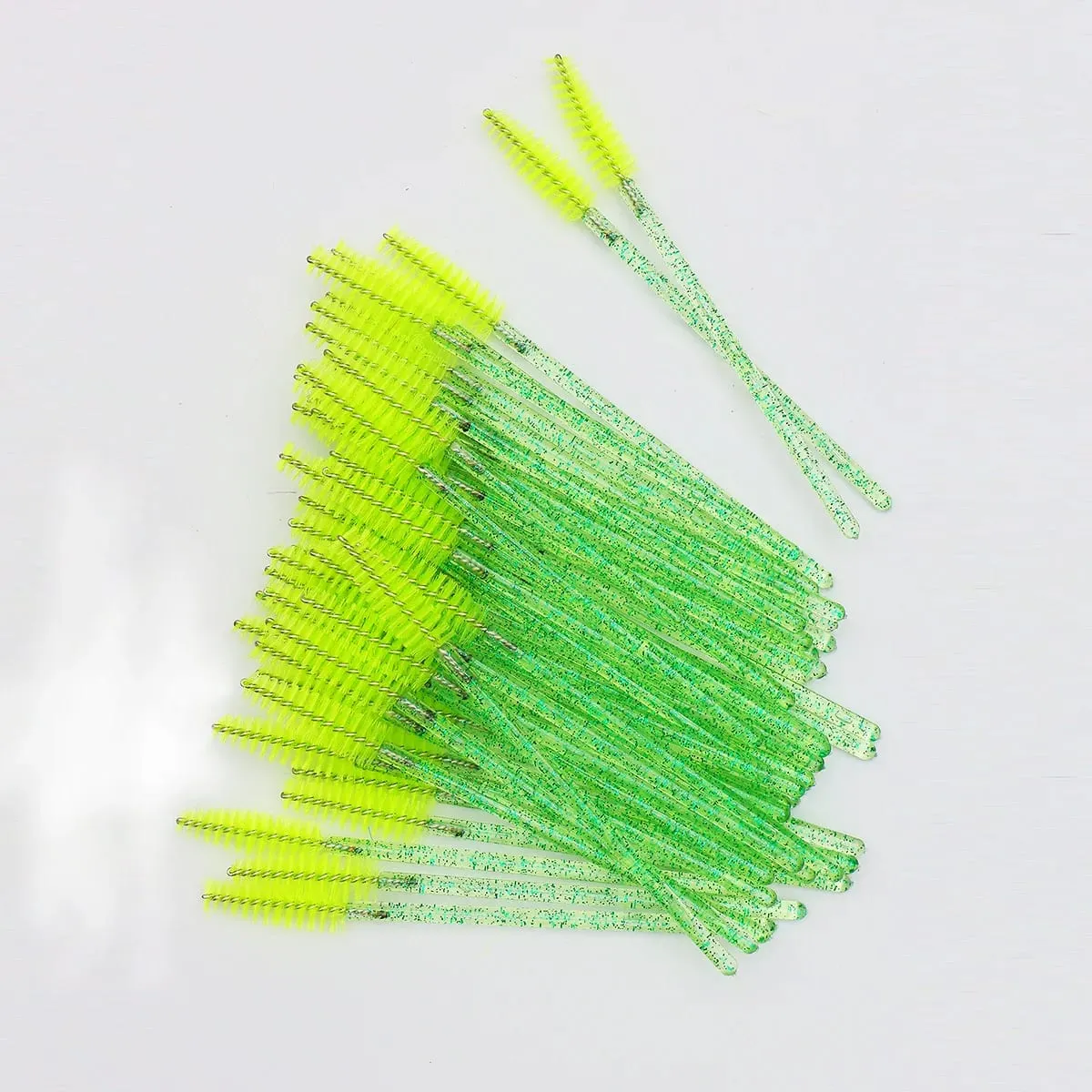 50 τμχ Crystal Eyelashes Brush Cob Αναλώσιμος βλεφαρίδες μιας χρήσης Extension Mascara Wands Makeup Professional Makeup Beauty Tool — image 4