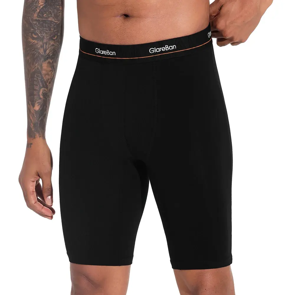 4pcs Set Cotton Long leg Boxer Men Underwear Male Brand Panties And Underpants For Homme Luxury Set Shorts Box Slip Briefs Soft — image 1