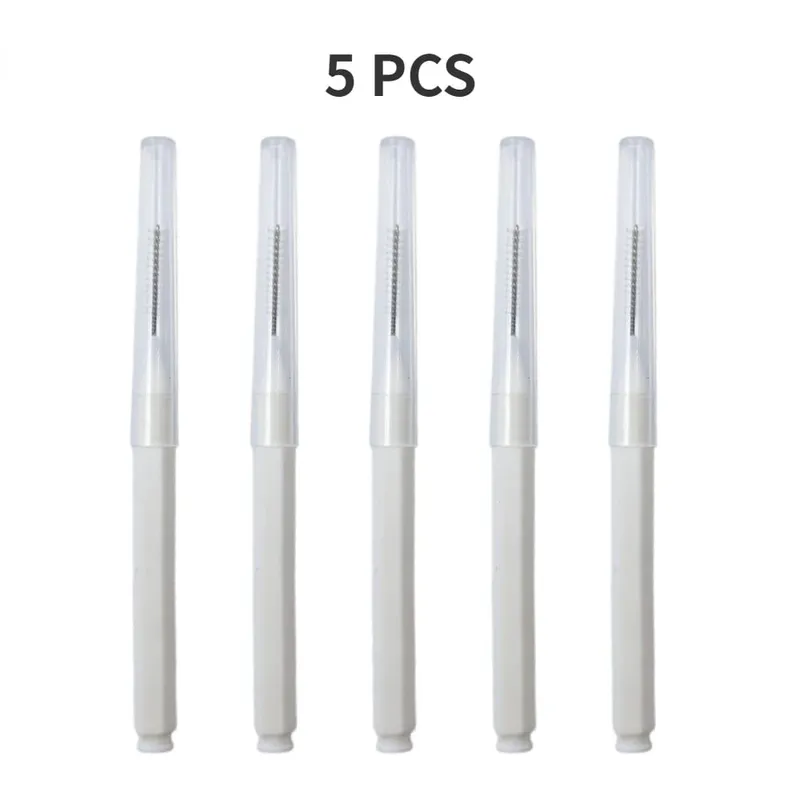 5/10/50PCS Mini Brush Brush Brow Perm Brush Brow Lifting Brushes Bendable Micro Eyelash Brush Applicators Tools — image 16