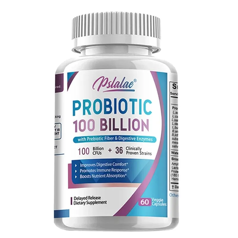 Probiotics 100 Billion - Help with Intestinal Health Nutrient Digestion Weight Management Bloating Relief Calorie Control