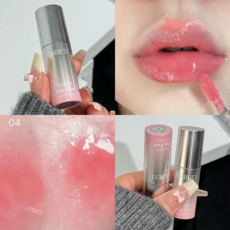 Watery Mirror Lip Gloss Μακράς διάρκειας Ενυδατικό Εύκολα Φορετούμενο Water Glass Lip Glaze Ενυδατικό Sexy Red Lip Tint Makeup — image 2