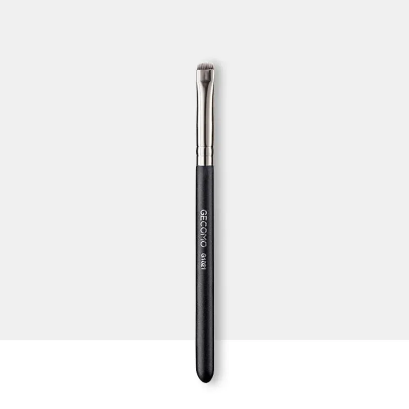 Πινέλα μακιγιάζ Eyeliner Βούρτσα λεπτομέρειας φρυδιών Φορητή Μικρή επίπεδη στρογγυλή βούρτσα Επαγγελματική γραμμή ομορφιάς φρυδιών Εργαλεία μακιγιάζ