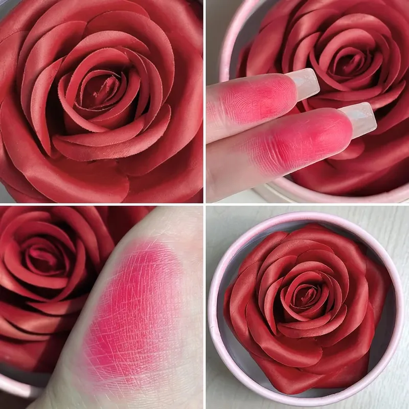 Σετ βούρτσας 4-χρωμάτων με ρουζ και highlighter – Diffused Watercolor Flush Cloud Skin Natural Glow Buildable Soft Texture Spring