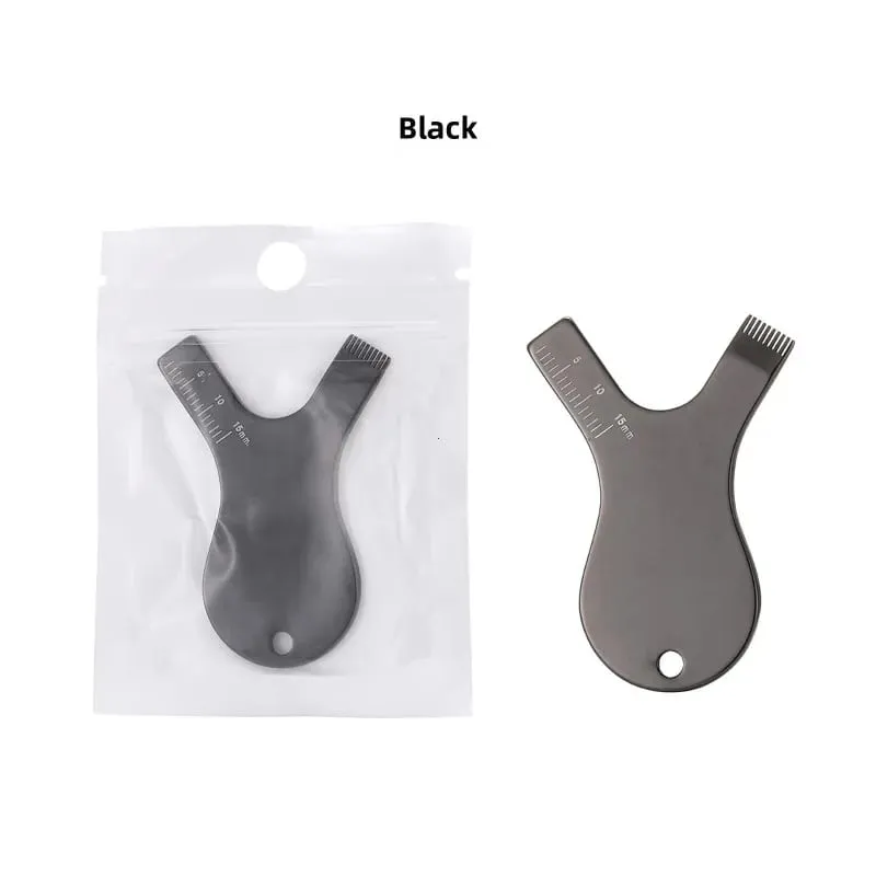 Pincel de maquiagem para cílios, ferramenta permanente reutilizável de aço inoxidável, pente limpo, formato em y, escovas para cílios enxertados — image 8