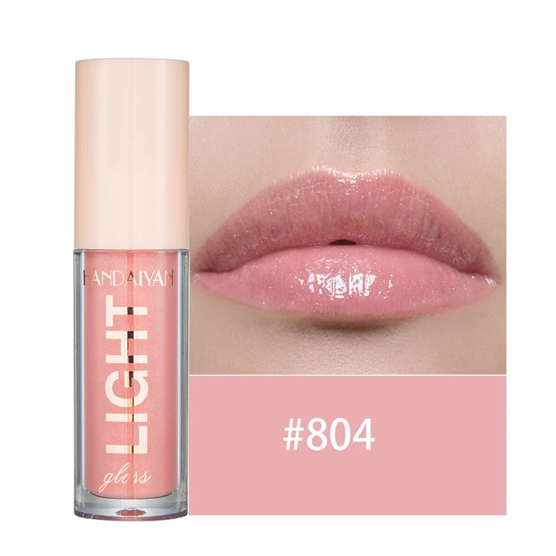 12 Χρώματα Mirror Pearl Lip Gloss μακράς διαρκείας Ενυδατική λάμψη Glitter Lip Glaze Αδιάβροχο γυαλί υγρό κραγιόν Γυναικείο μακιγιάζ