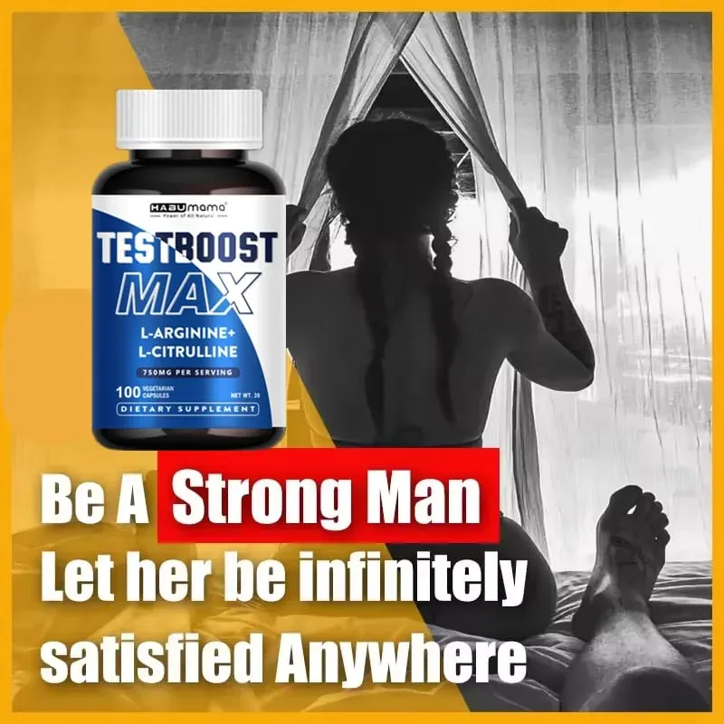 Ultimate Male Enhancing Supplement | Clinically-Backed | 100 tablets for Energy Stamina & Enlargement | Vegan | Discreet Ship — image 2