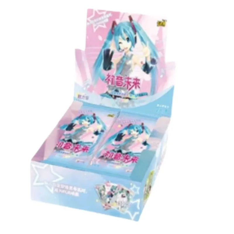 כרטיס Hatsune Miku מקורי חבילה ראשונה סדרת אנימציה כרטיס אוסף משחקי SE היקפי צעצועי ילדים מתנות ילדה