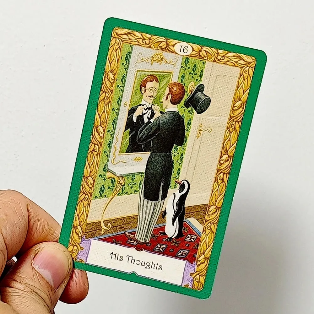Mystical Kipper Deck 9*6cm 36 τμχ Oracle Cards με Λέξεις-κλειδιά Γερμανικό Σύστημα Τύχης — image 2