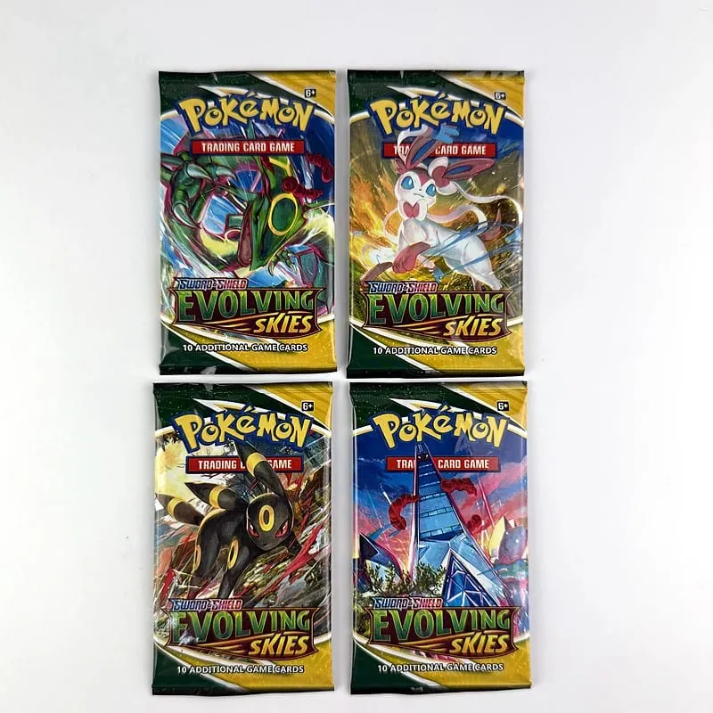 10/20Pcs Pokemon Cards Sun & Moon Evolutions Prismatic Pokemon Booster Συλλεκτικό Tradeiner Παιχνίδι με κάρτες Δώρα για παιδιά