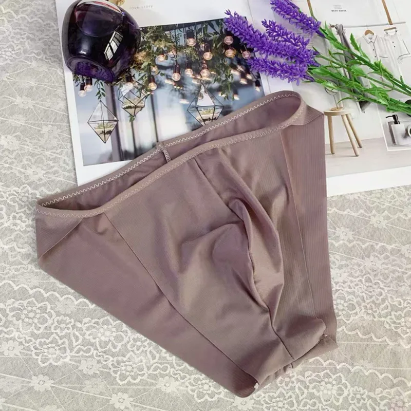Comfortable Bulge Pouch Men High Cut Transparent Underwear Mesh Panties Underpants Fashion Seamless Lingerie Man — image 17