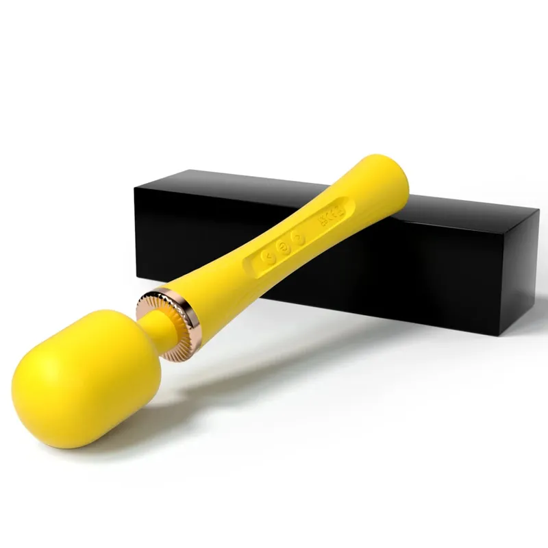 29cm Large AV Wand Vibrator Super Powerful Rechargeable Silicone Adults Sex Toy for Women Strong Vibration Personal Massager