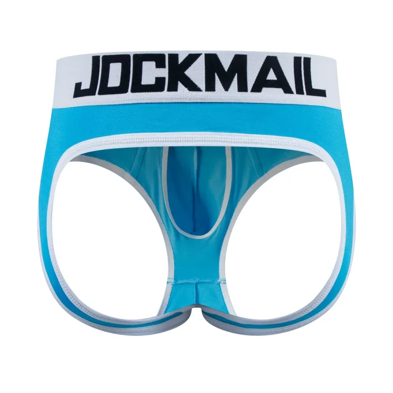 Nam Không Đáy Đồng Tính Quần Lót Hở Lưng Quần Đùi Jockstrap Ẻo Lả Dương Vật Túi Đẩy Lên Quần Lót Calzoncillos Hombre Trơn Trượt — image 6