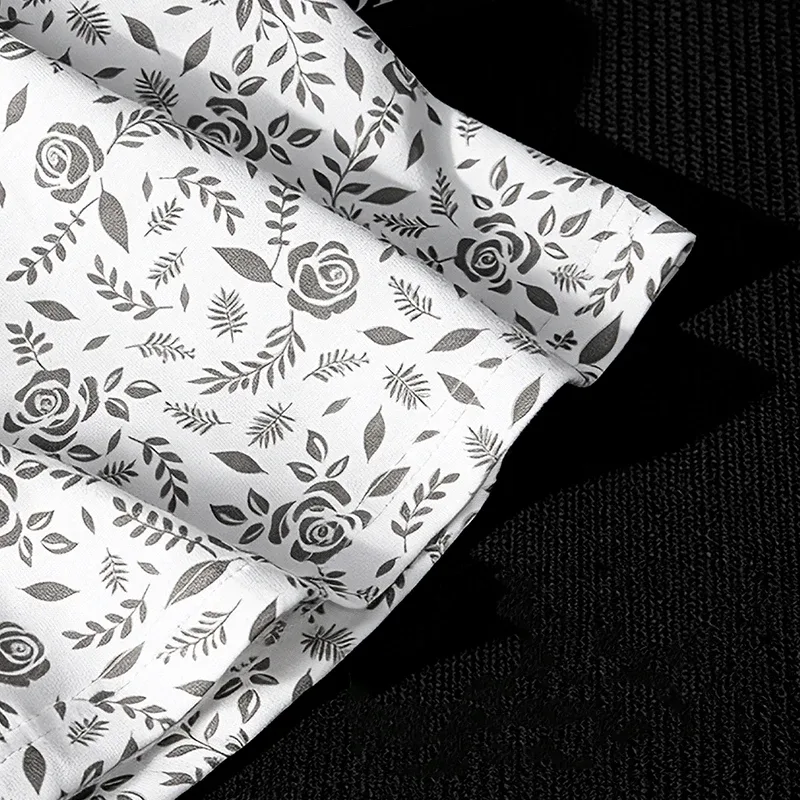 MiiOW 3Pcs Cotton Men Underwear Boxershorts Breathable Rose Print Man Underpants Skin-friendly Large Size Men's Shorts Panties — image 6