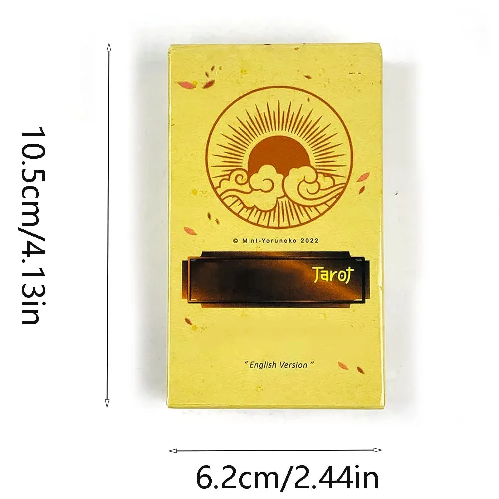 Seasonal Fox Tarot Cards Family Gathering Card Game Mysterious Divination Oracle Board Playing Table Games For Beginners — image 6
