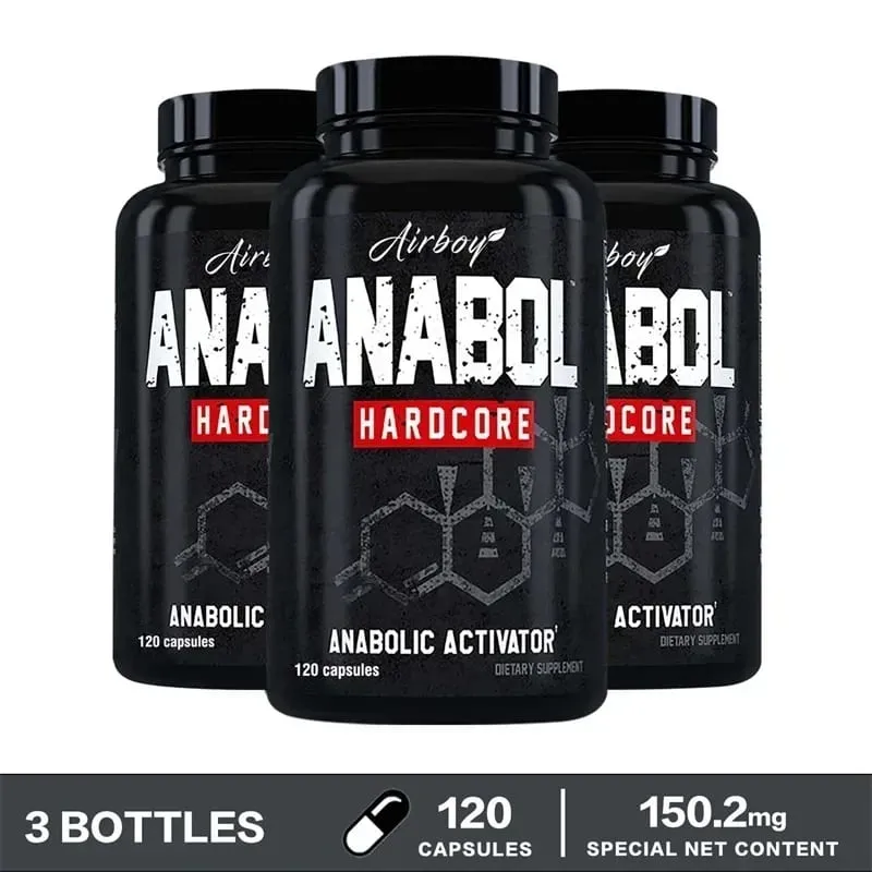 Συμπλήρωμα Anabol Hardcore - Αναβολικά Συμπληρώματα Μυϊκής Δόμησης που προάγουν τη σύνθεση μυϊκής πρωτεΐνης και αυξάνουν τη δύναμη — image 11
