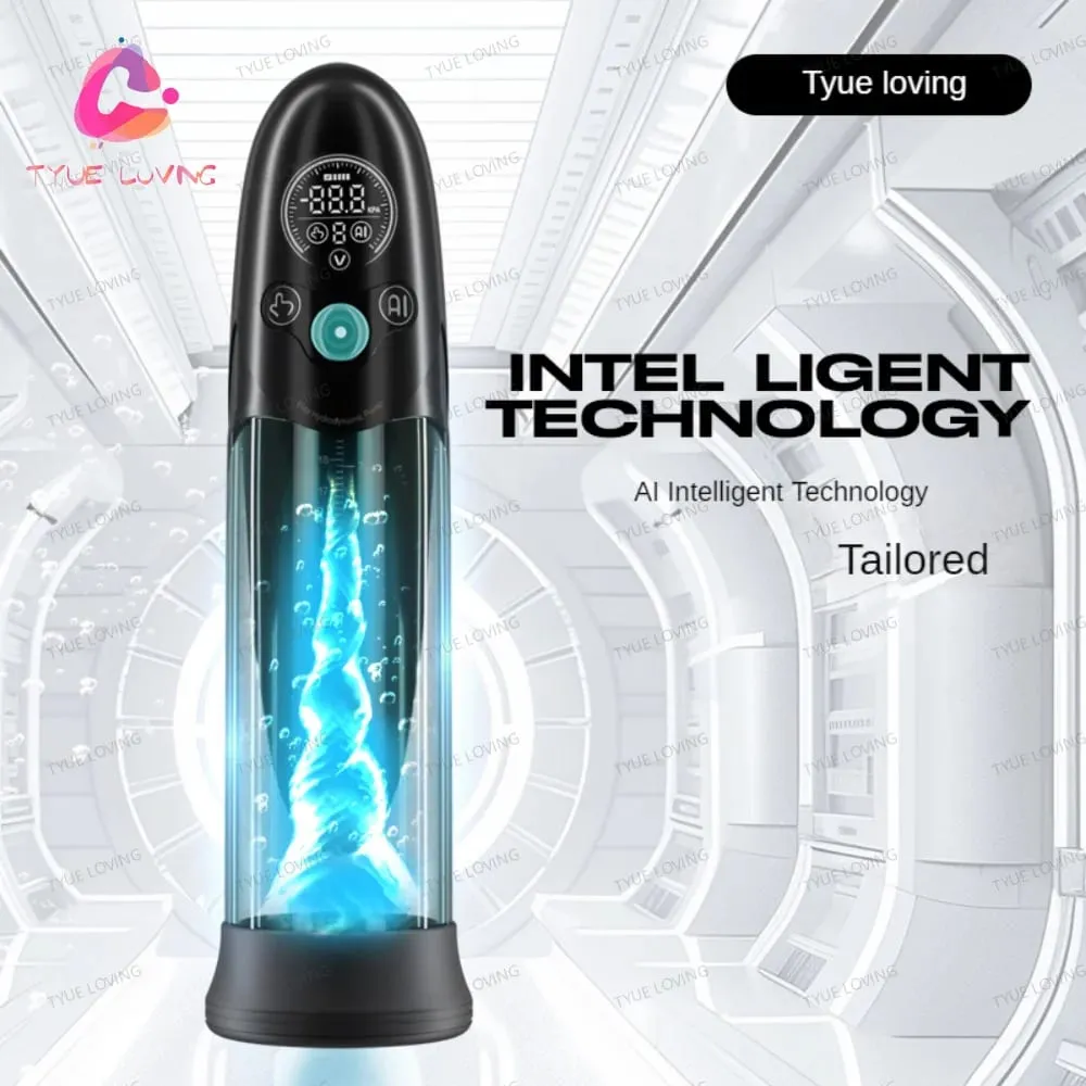 Electric Penis Pump - Water Bath Vacuum Enlarger for Men | Effective Massage & Enlargement Trainer | Premium Male Sex Toy