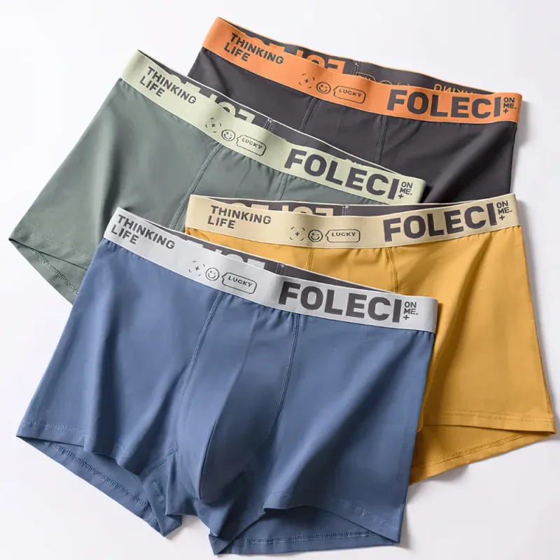 Boxer sous-vêtements en coton pour hommes, sous-vêtements extensibles et respirants, doux, pour jeunes garçons, culottes surdimensionnées, 2025, XL-9XL — image 6