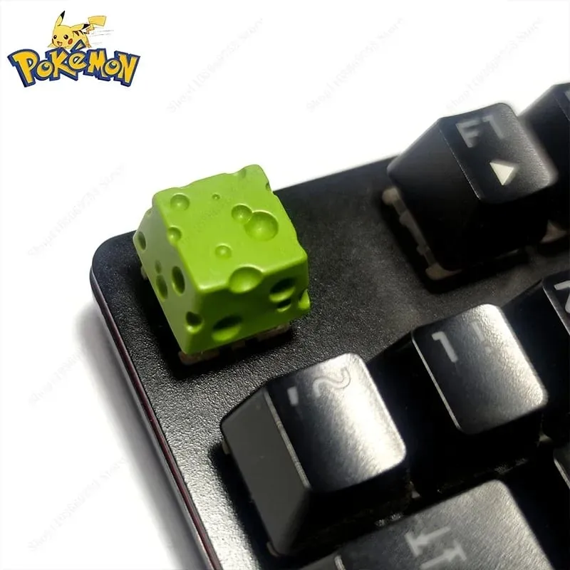 Pokemon Anime Cute Tail Keycaps Pikachu Gengar Eevee Keyboard Cap for Cross Shaft Μηχανικό πληκτρολόγιο 3D Resin Keycaps Το καλύτερο δώρο — image 21