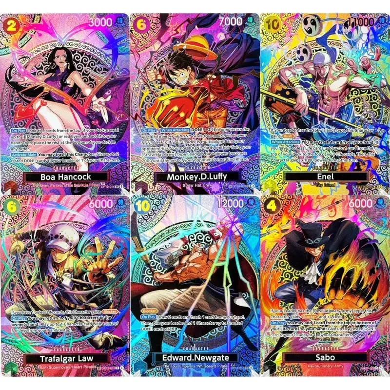 Full Set One Piece Card Game SP Rare Card Complete Collection Υψηλής ποιότητας DIY Replica Anime Foil Proxy Card [Αγγλικά/Ιαπωνικά]