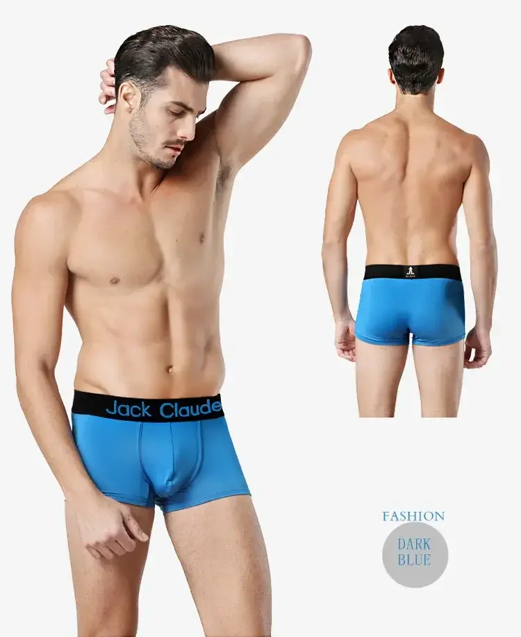 브랜드 남성 속옷 복서 남성 팬티 팬티 남성 꽉 부드러운 속옷 복서 남성 반바지 남자 Boxershorts Hombres Gay — image 10