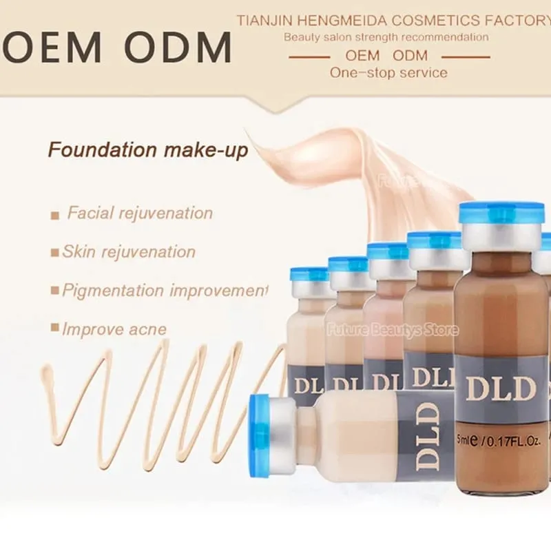 10 בקבוקונים Korea BB Cream Glow Essence ערכת התחלה למתחילים Niacinamide Moisturizing Foundation Cream טיפוח עור הפנים