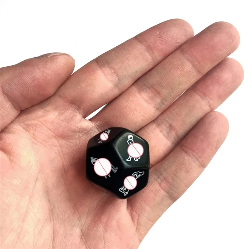 Sex Toys For Couples Women Adult Game Funny Sex Dice 6/12 Sides Romance Love Humour Gambling Erotic Crap Dice Bar Christmas Gift — image 5